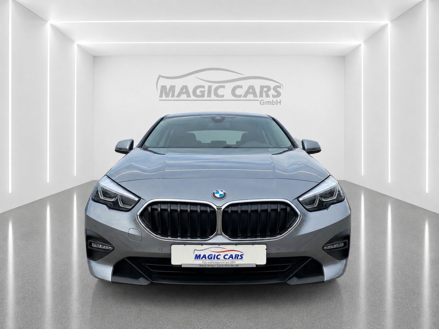 Fahrzeugabbildung BMW 216d Gran Coupe Aut. Advantage*LED*Ambiente*DAB* - mit KI generiert/bearbeitet