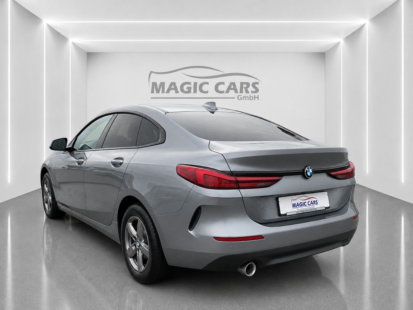 Fahrzeugabbildung BMW 216d Gran Coupe Aut. Advantage*LED*Ambiente*DAB* - mit KI generiert/bearbeitet