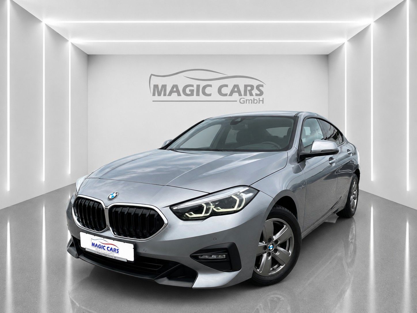 Fahrzeugabbildung BMW 216d Gran Coupe Aut. Advantage*LED*Ambiente*DAB* - mit KI generiert/bearbeitet