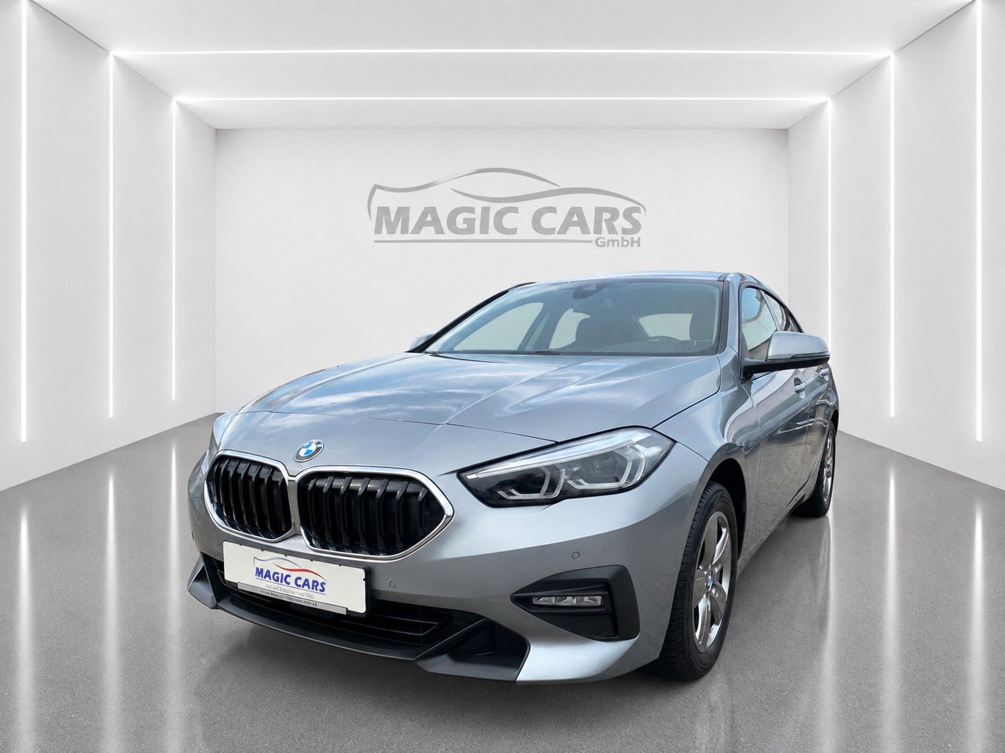 Fahrzeugabbildung BMW 216d Gran Coupe Aut. Advantage*LED*Ambiente*DAB* - mit KI generiert/bearbeitet
