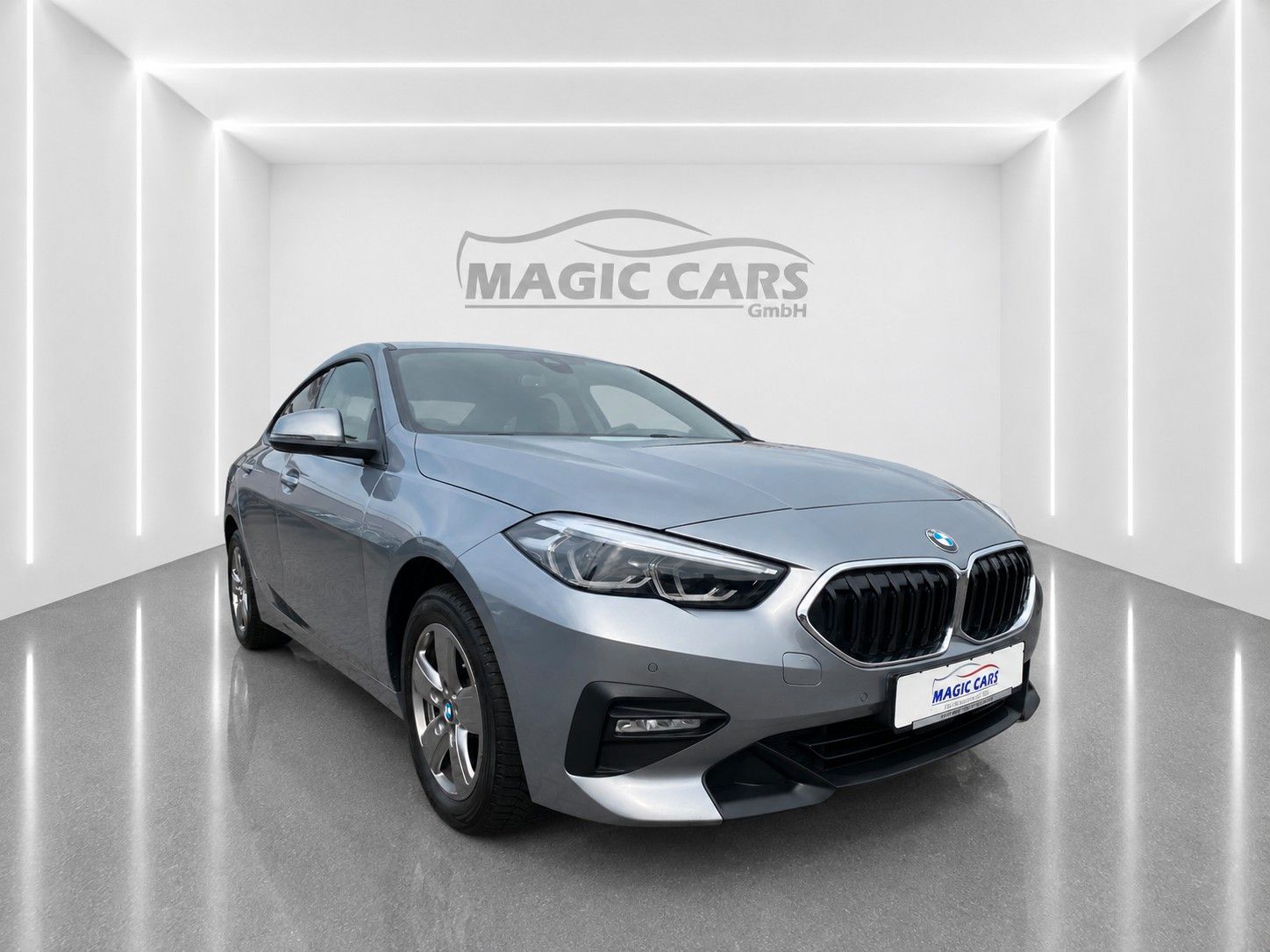 Fahrzeugabbildung BMW 216d Gran Coupe Aut. Advantage*LED*Ambiente*DAB* - mit KI generiert/bearbeitet