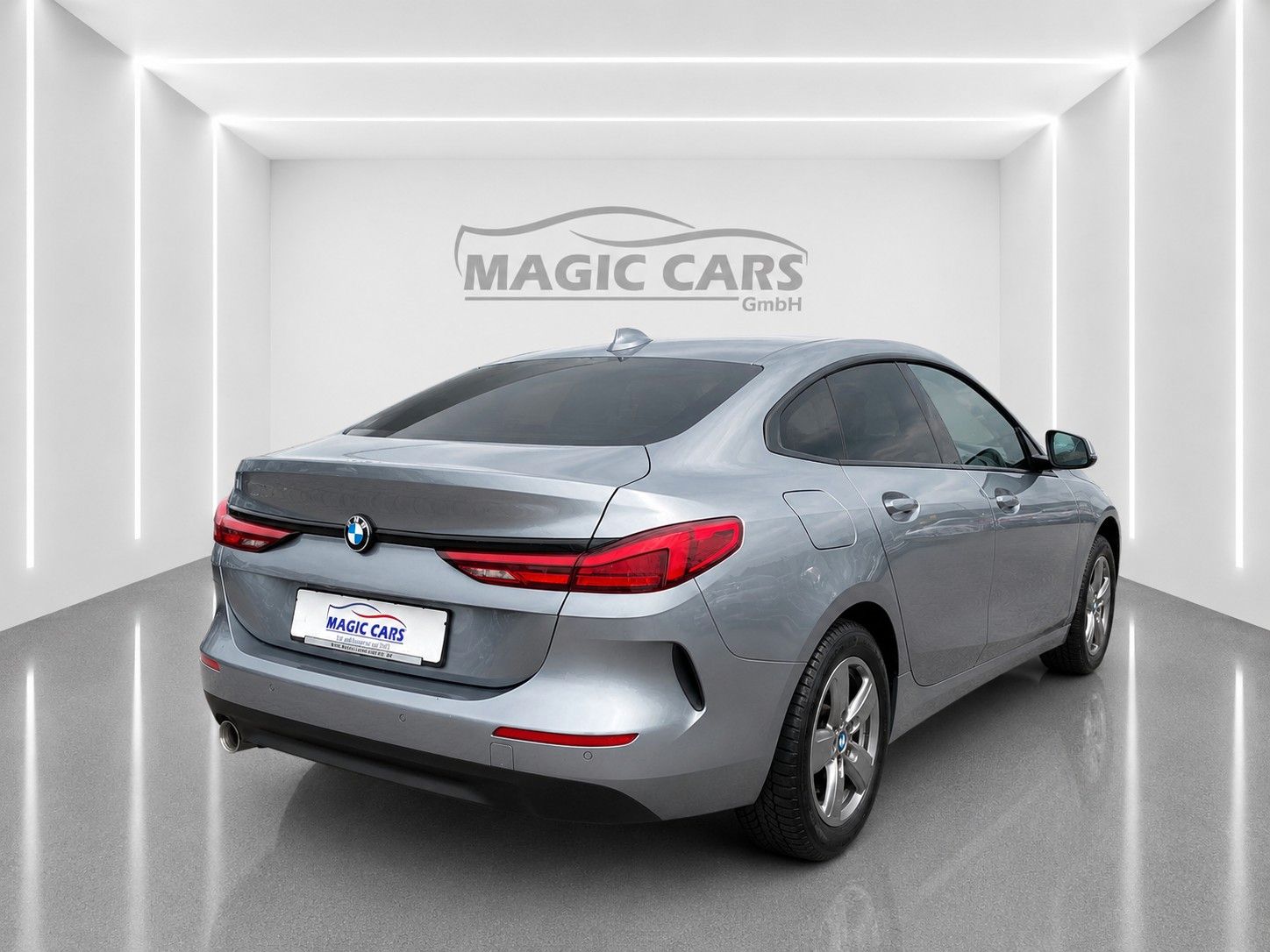 Fahrzeugabbildung BMW 216d Gran Coupe Aut. Advantage*LED*Ambiente*DAB* - mit KI generiert/bearbeitet
