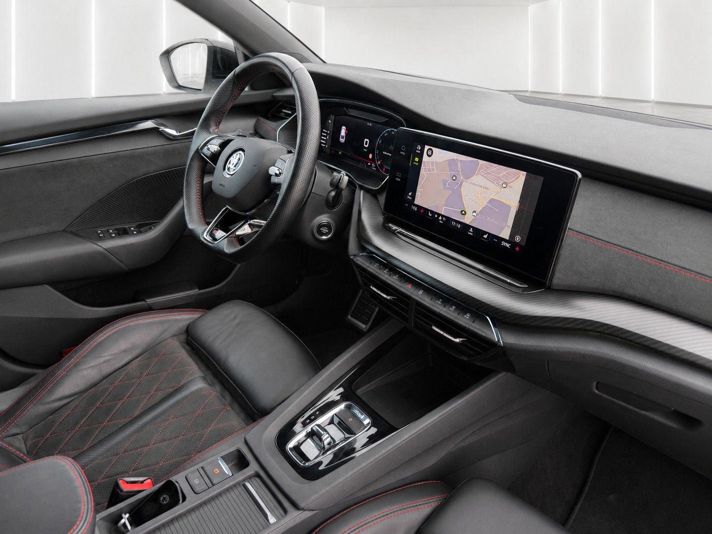 Fahrzeugabbildung SKODA Octavia 2.0 TDI DSG 4x4 RS *Mega-Ausstattung* - mit KI generiert/bearbeitet