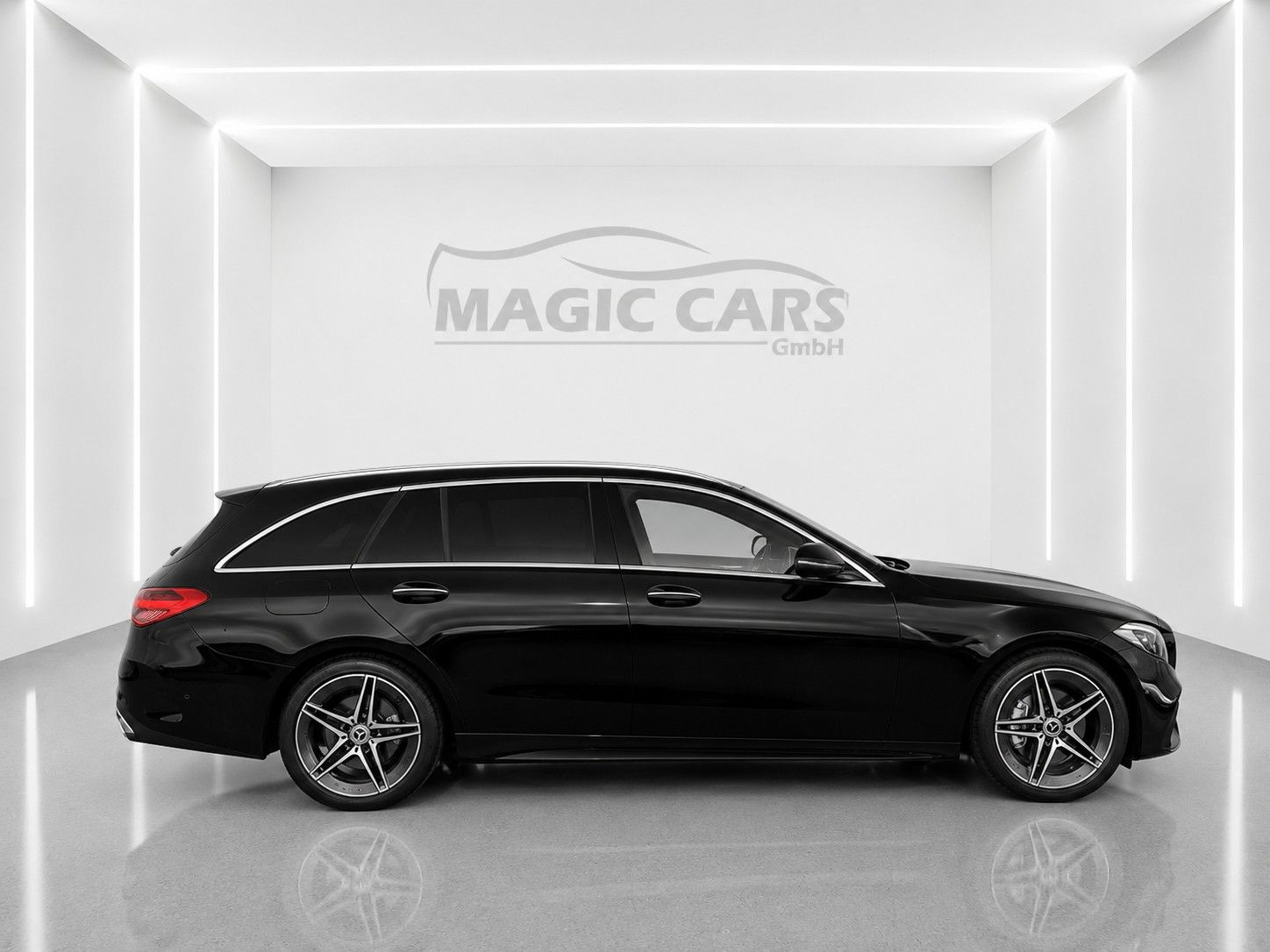 Fahrzeugabbildung Mercedes-Benz C 220 T d*9G Auto.* AMG Line* 59000 Km*MBUX*LED* - mit KI generiert/bearbeitet