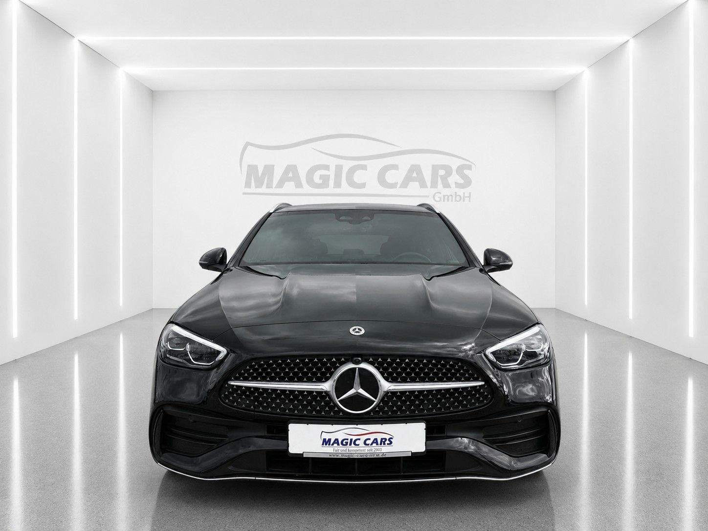 Fahrzeugabbildung Mercedes-Benz C 220 T d*9G Auto.* AMG Line* 59000 Km*MBUX*LED* - mit KI generiert/bearbeitet