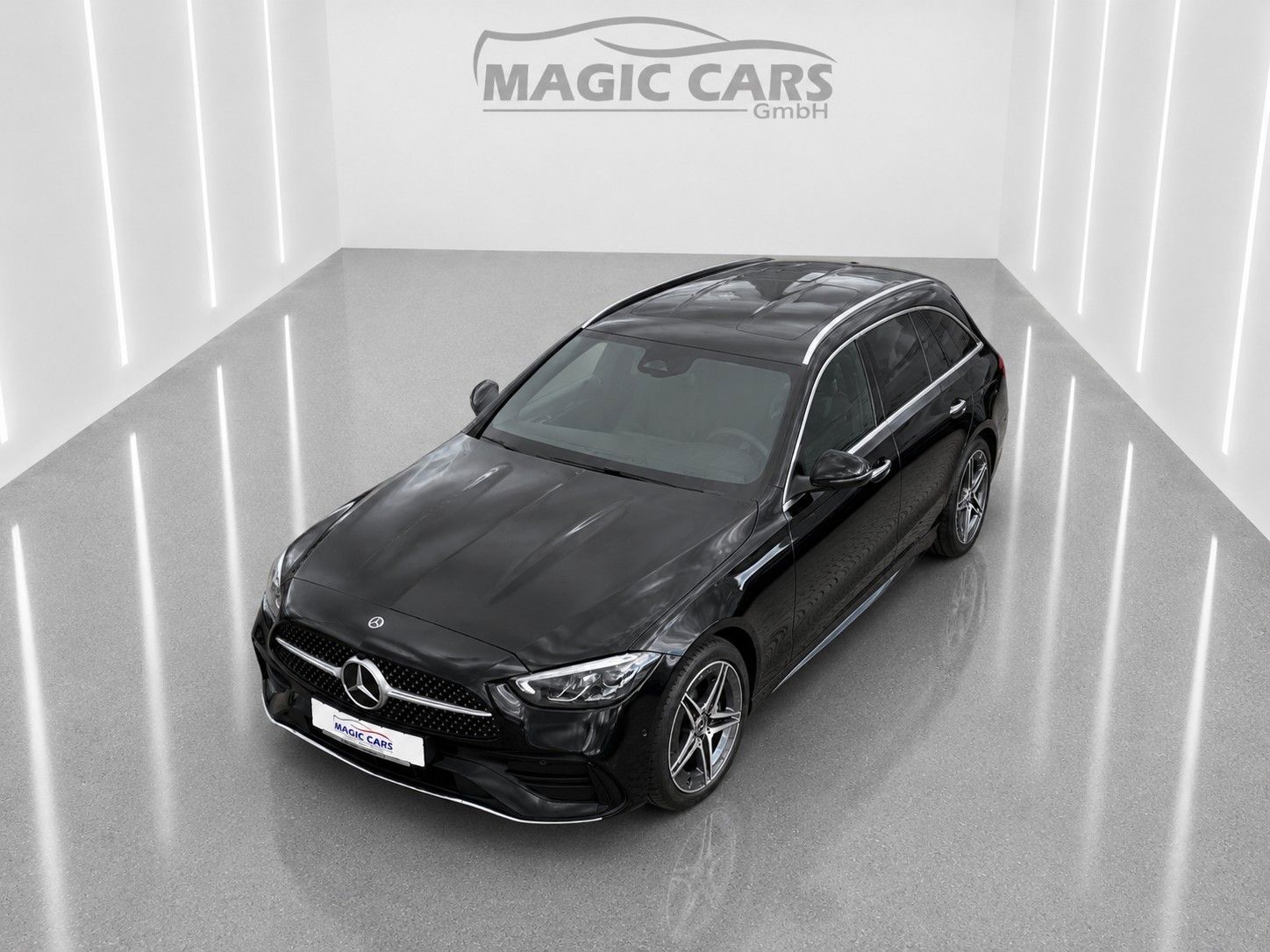 Fahrzeugabbildung Mercedes-Benz C 220 T d*9G Auto.* AMG Line* 59000 Km*MBUX*LED* - mit KI generiert/bearbeitet