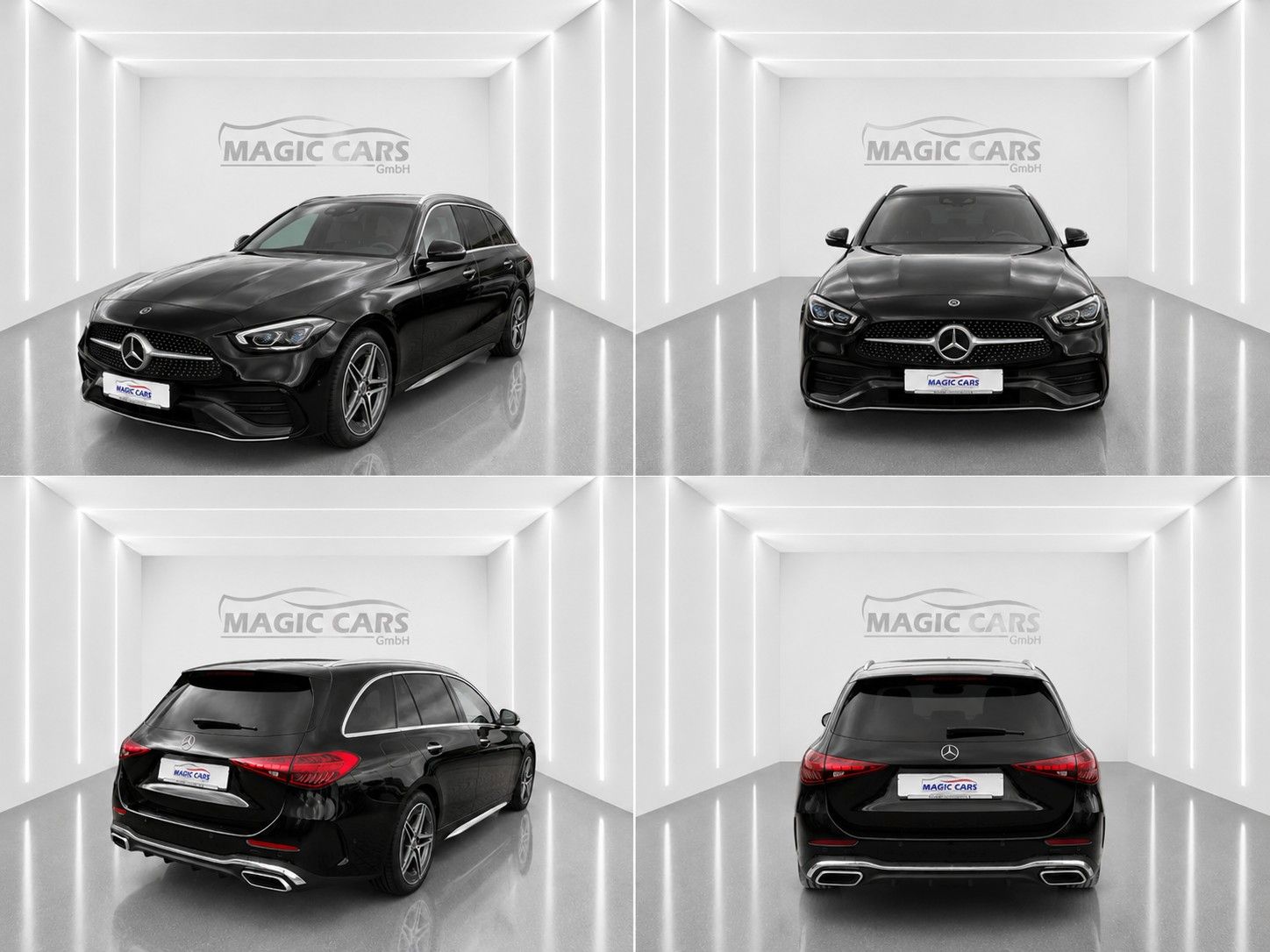 Fahrzeugabbildung Mercedes-Benz C 220 T d*9G Auto.* AMG Line* 59000 Km*MBUX*LED* - mit KI generiert/bearbeitet