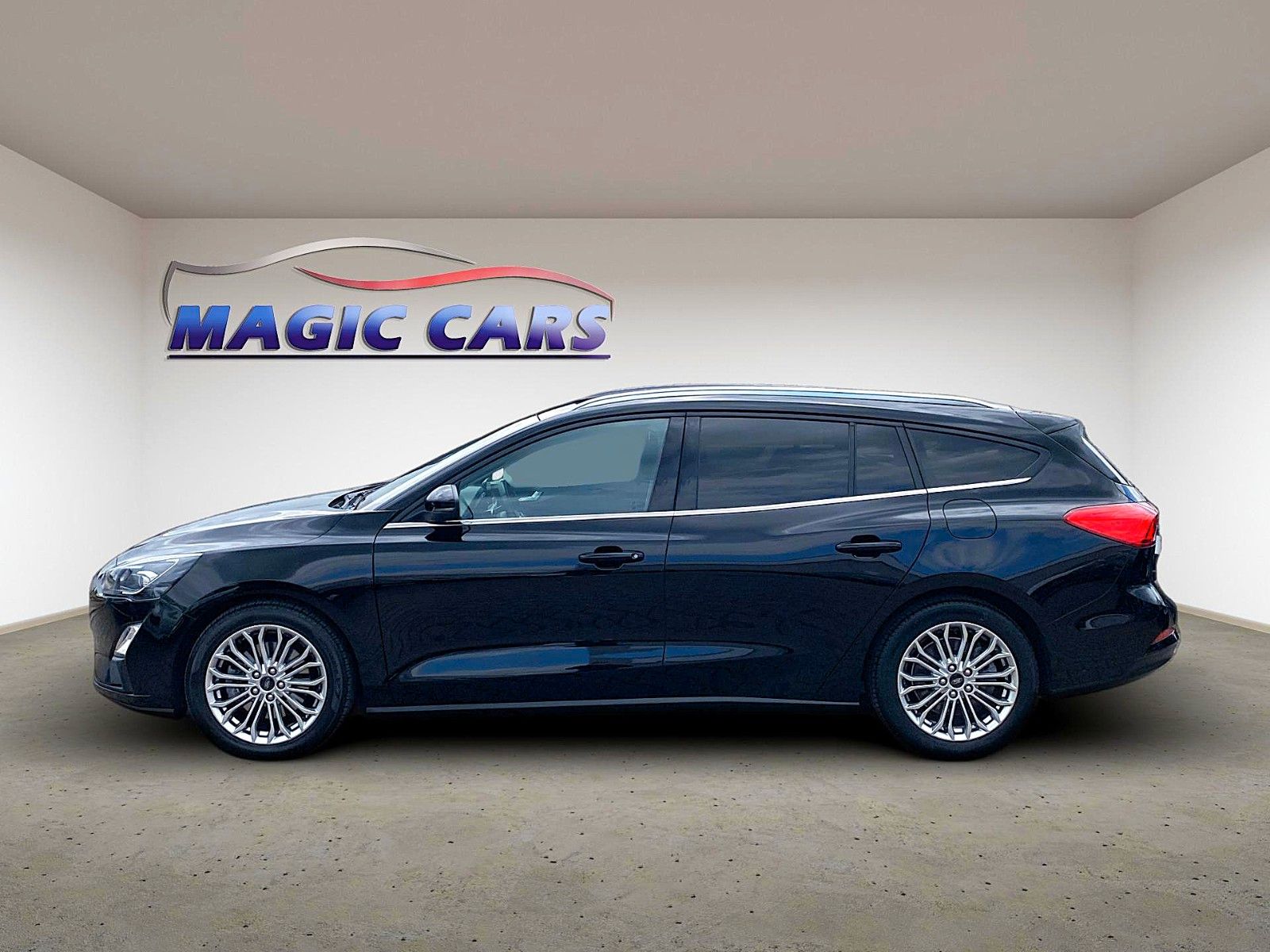 Fahrzeugabbildung Ford Focus Turnier 2.0 EcoBlue Aut. Titanium*B&O*AHK* - mit KI generiert/bearbeitet