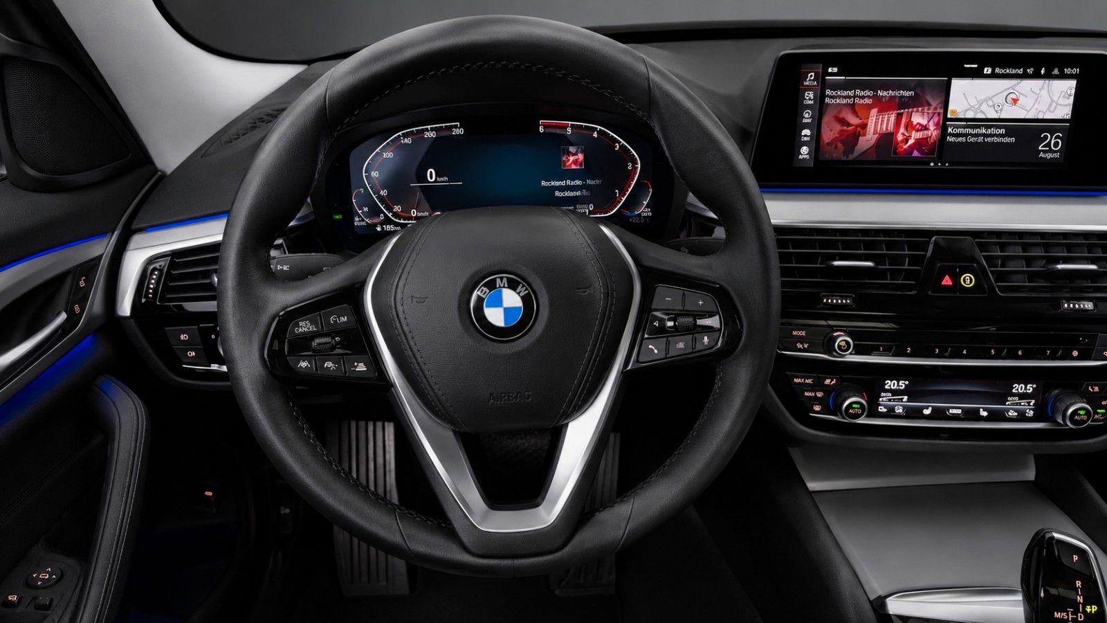 Fahrzeugabbildung BMW 520d Touring Aut. Sport Line*Stand*Pano*LED*AHK* - mit KI generiert/bearbeitet