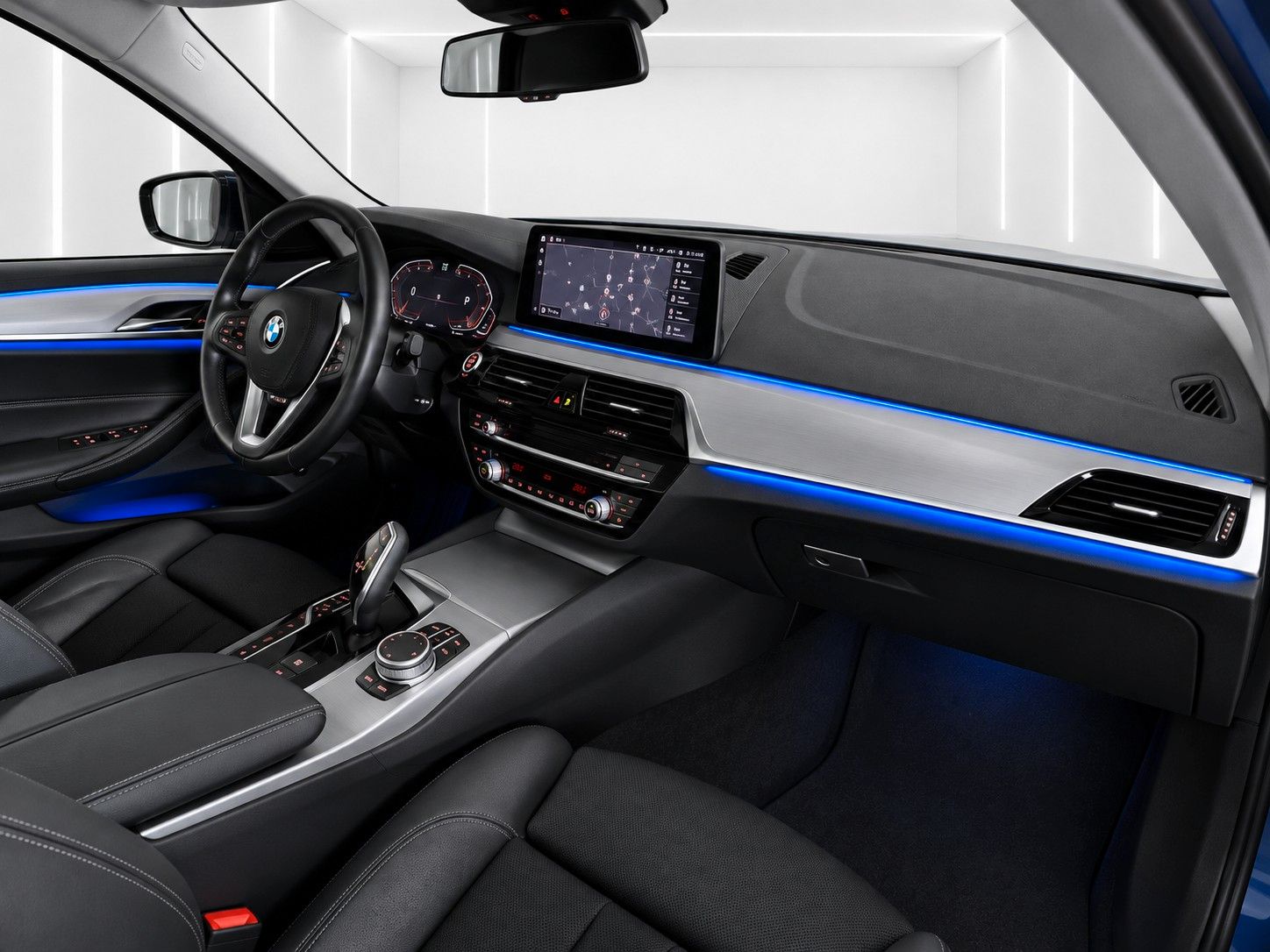 Fahrzeugabbildung BMW 520d Touring Aut. Sport Line*Stand*Pano*LED*AHK* - mit KI generiert/bearbeitet