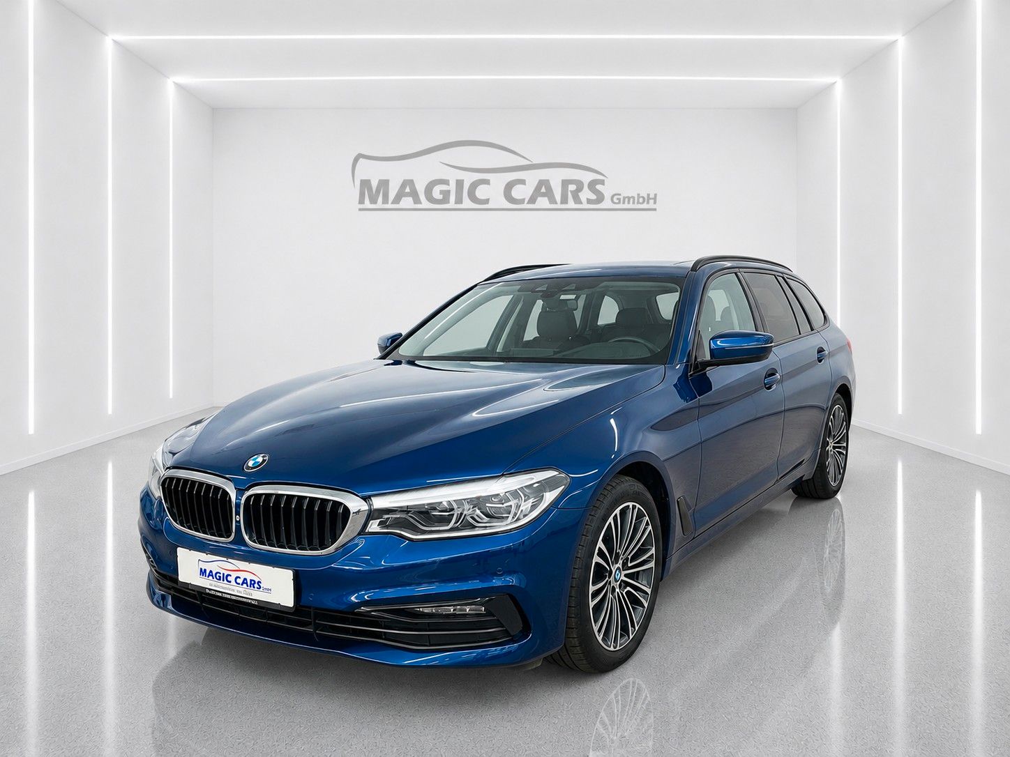 Fahrzeugabbildung BMW 520d Touring Aut. Sport Line*Stand*Pano*LED*AHK* - mit KI generiert/bearbeitet