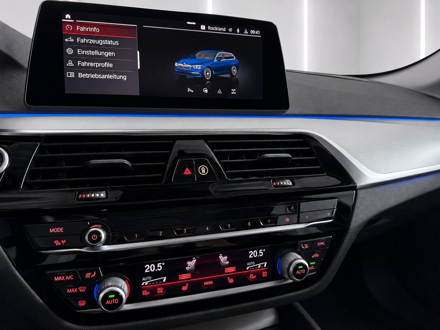 Fahrzeugabbildung BMW 520d Touring Aut. Sport Line*Stand*Pano*LED*AHK* - mit KI generiert/bearbeitet