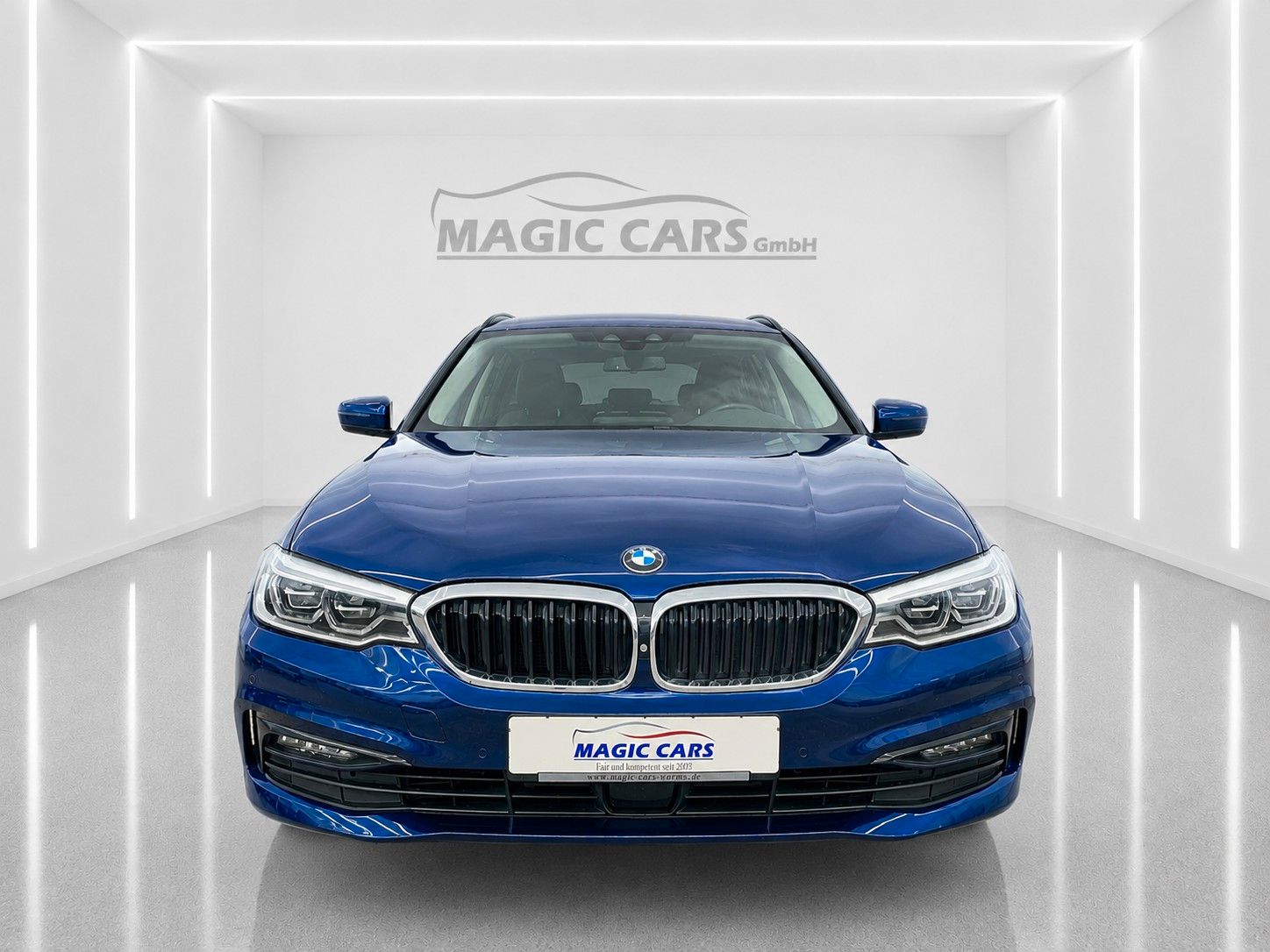 Fahrzeugabbildung BMW 520d Touring Aut. Sport Line*Stand*Pano*LED*AHK* - mit KI generiert/bearbeitet