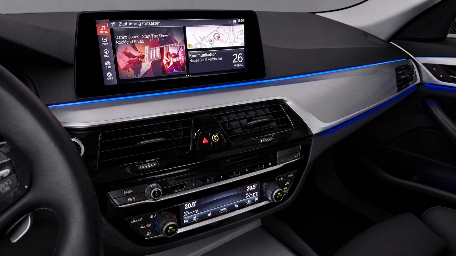 Fahrzeugabbildung BMW 520d Touring Aut. Sport Line*Stand*Pano*LED*AHK* - mit KI generiert/bearbeitet