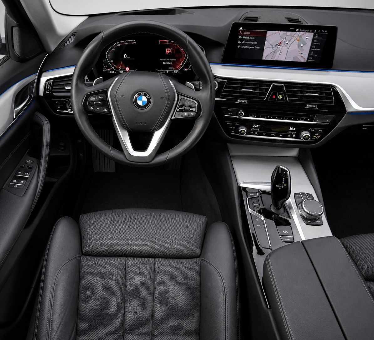 Fahrzeugabbildung BMW 520d Touring Aut. Sport Line*Stand*Pano*LED*AHK* - mit KI generiert/bearbeitet