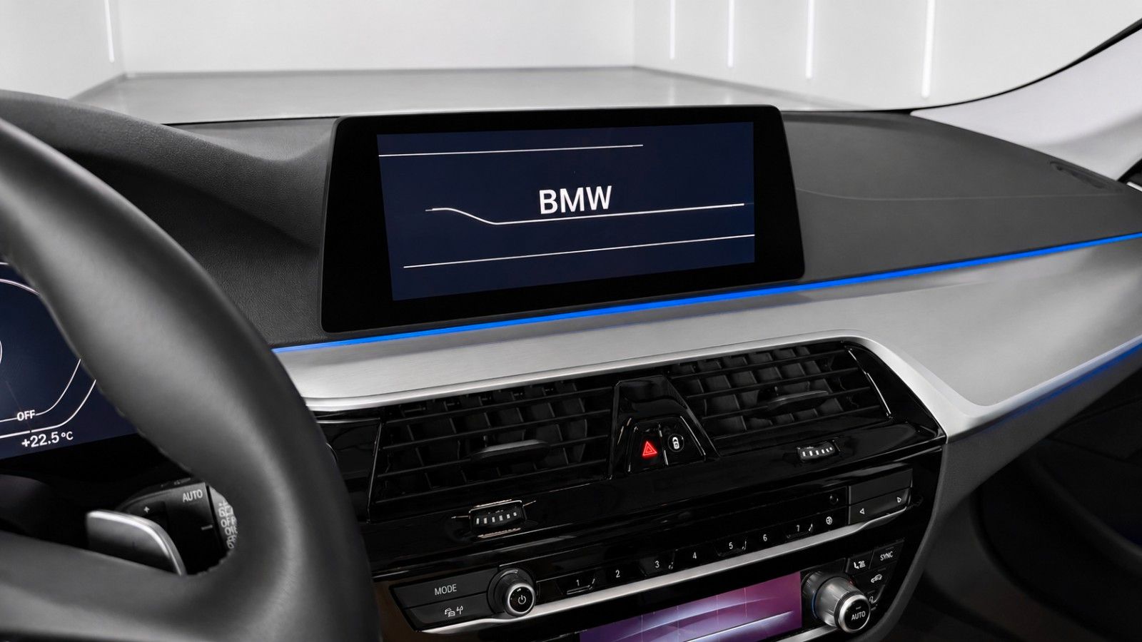 Fahrzeugabbildung BMW 520d Touring Aut. Sport Line*Stand*Pano*LED*AHK* - mit KI generiert/bearbeitet