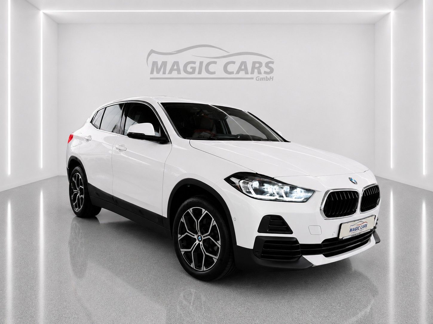Fahrzeugabbildung BMW X2 xDrive 25 d Advantage Plus*AHK*LED*Head-Up* - mit KI generiert/bearbeitet