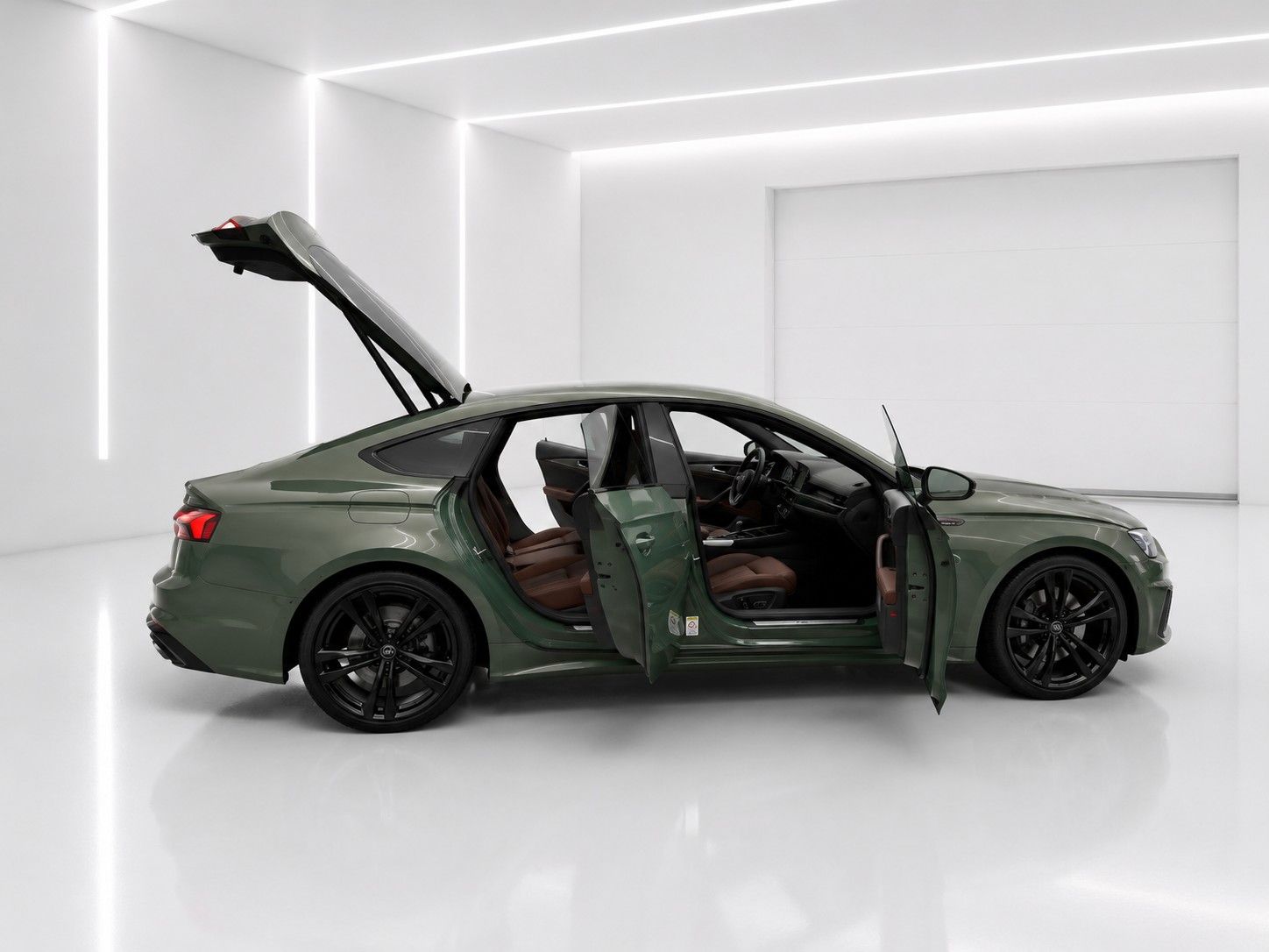 Fahrzeugabbildung Audi A5 Sportback 40 TFSI quattro S line *Matrix*B&O* - mit KI generiert/bearbeitet