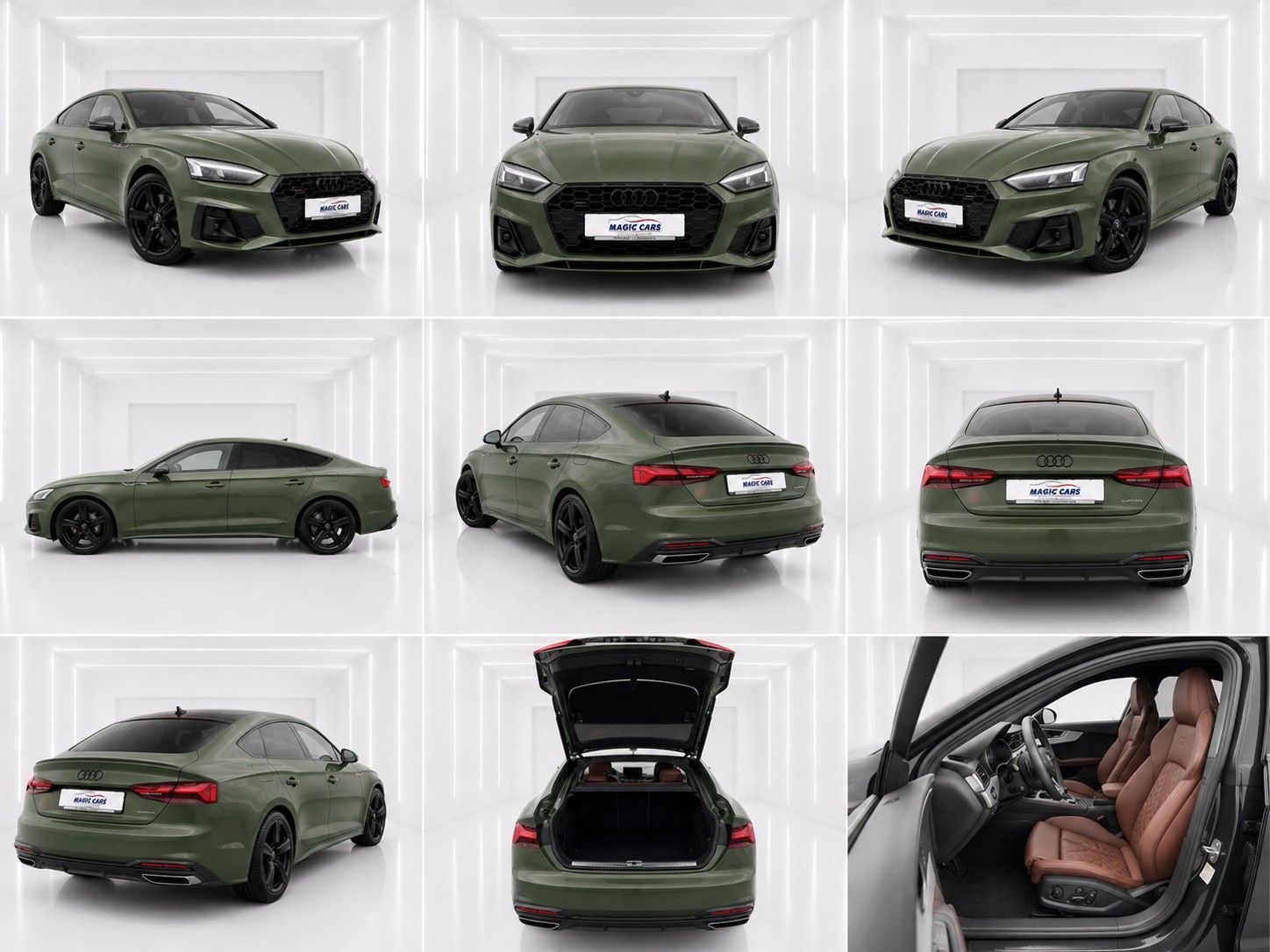 Fahrzeugabbildung Audi A5 Sportback 40 TFSI quattro S line *Matrix*B&O* - mit KI generiert/bearbeitet