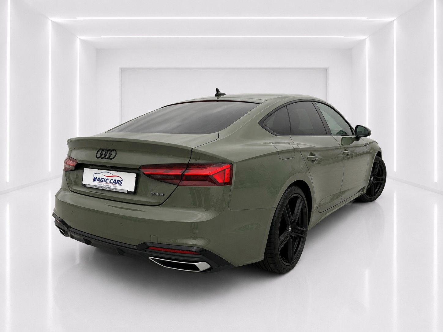 Fahrzeugabbildung Audi A5 Sportback 40 TFSI quattro S line *Matrix*B&O* - mit KI generiert/bearbeitet