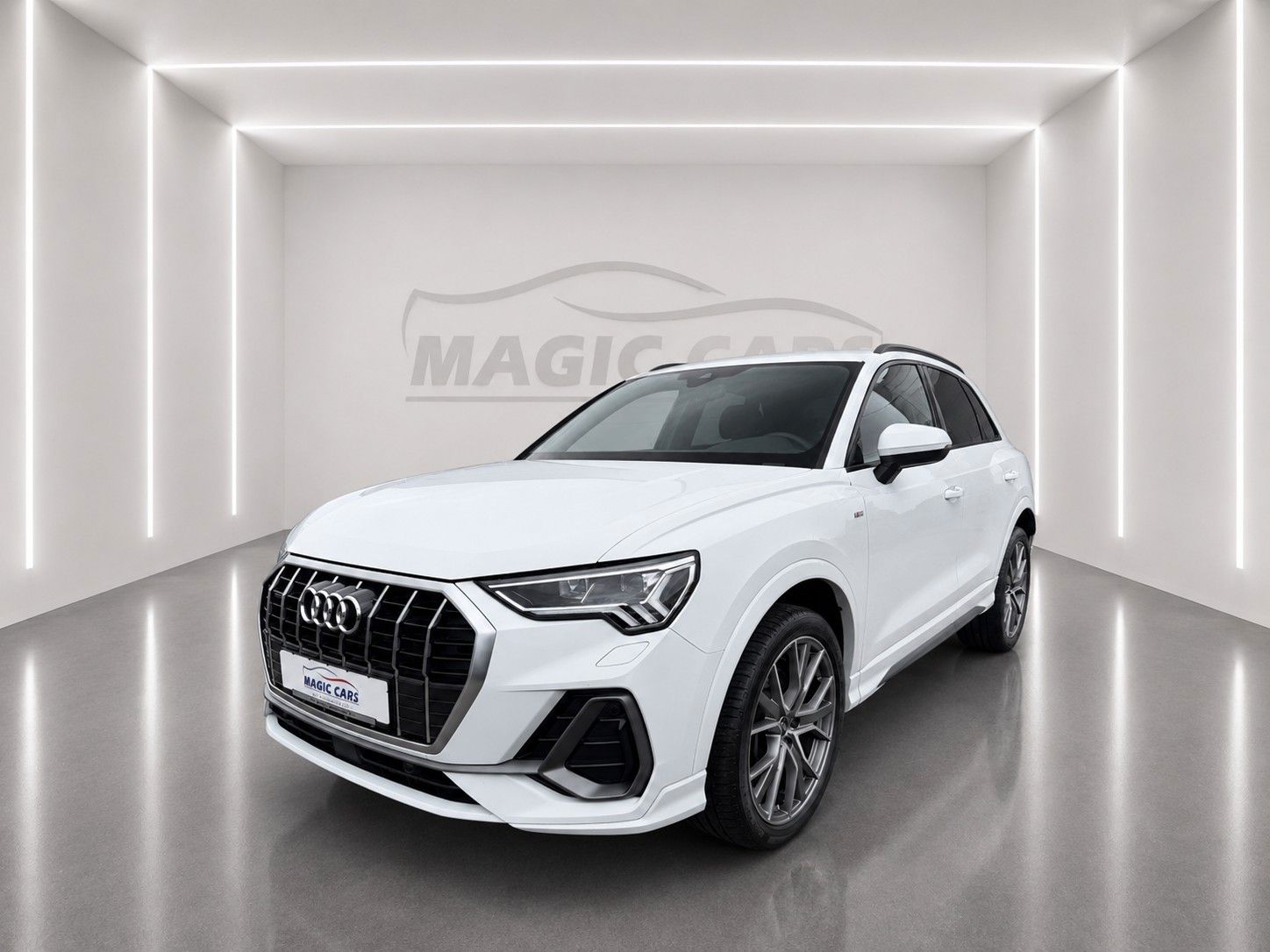 Audi Q3 45 TFSI quattro S line *Stand*Virtaul*SONOS* - mit KI generiert/bearbeitet