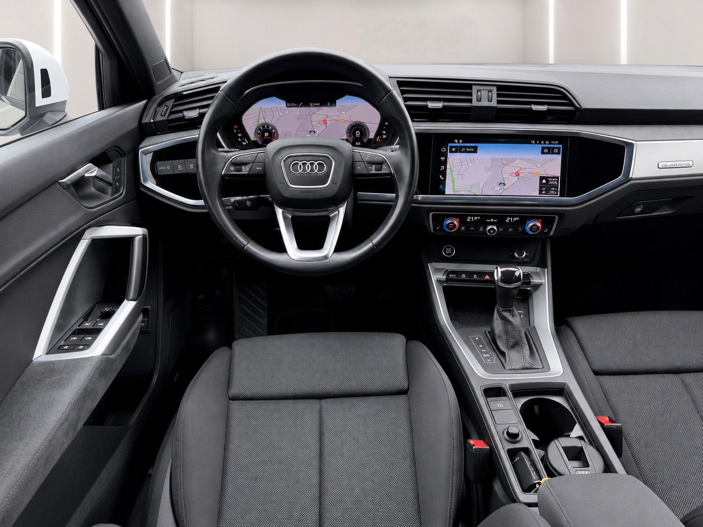 Fahrzeugabbildung Audi Q3 45 TFSI quattro S line *Stand*Virtaul*SONOS* - mit KI generiert/bearbeitet