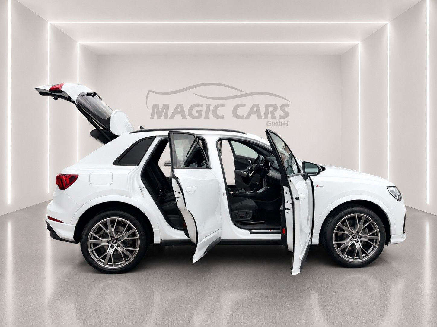 Fahrzeugabbildung Audi Q3 45 TFSI quattro S line *Stand*Virtaul*SONOS* - mit KI generiert/bearbeitet