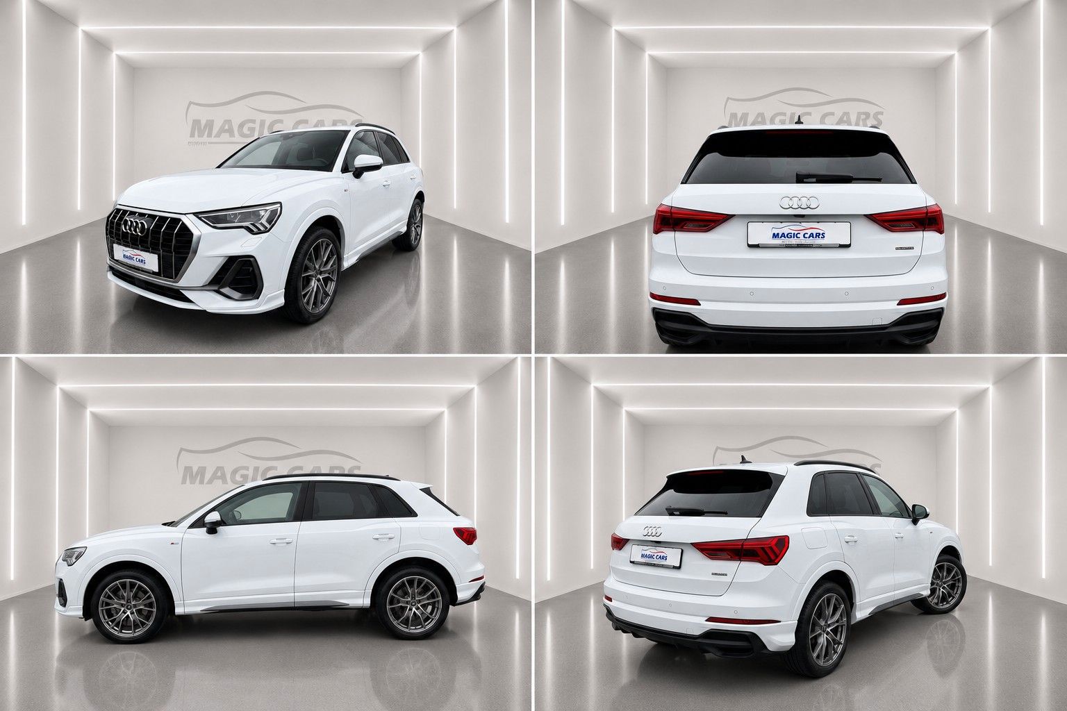 Fahrzeugabbildung Audi Q3 45 TFSI quattro S line *Stand*Virtaul*SONOS* - mit KI generiert/bearbeitet