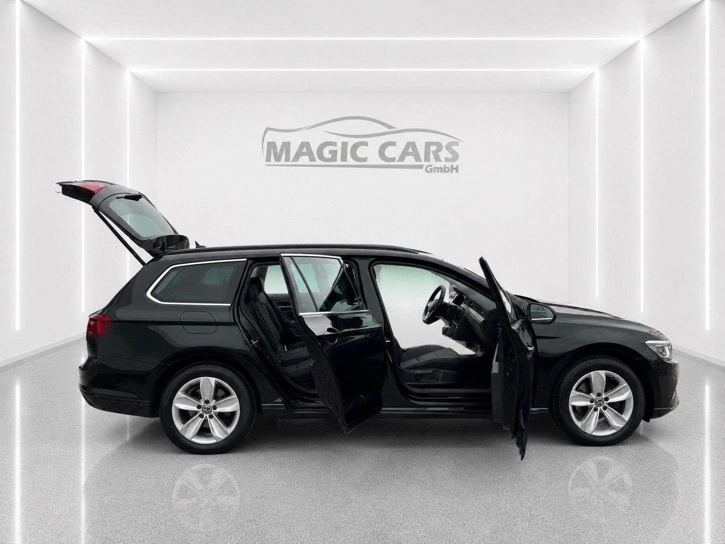 Fahrzeugabbildung Volkswagen Passat Variant 2.0 TDI Business*PANO*MATRIX*AHK* - mit KI generiert/bearbeitet