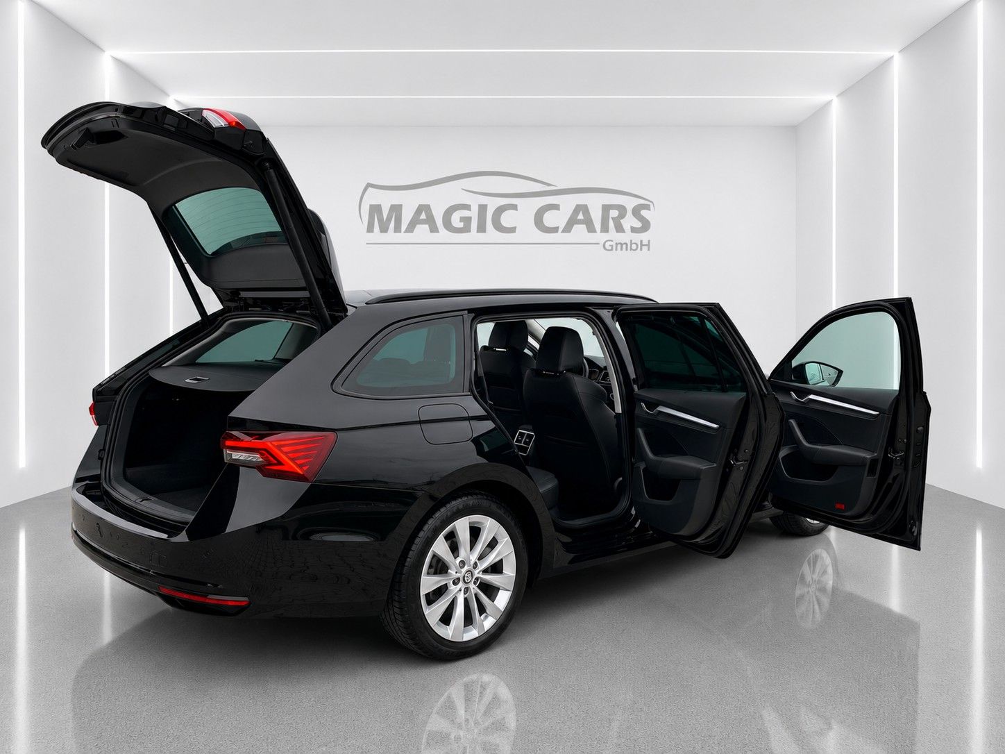 Fahrzeugabbildung SKODA Octavia Combi 2.0 TDI Selection *Matrix*Leder* - mit KI generiert/bearbeitet
