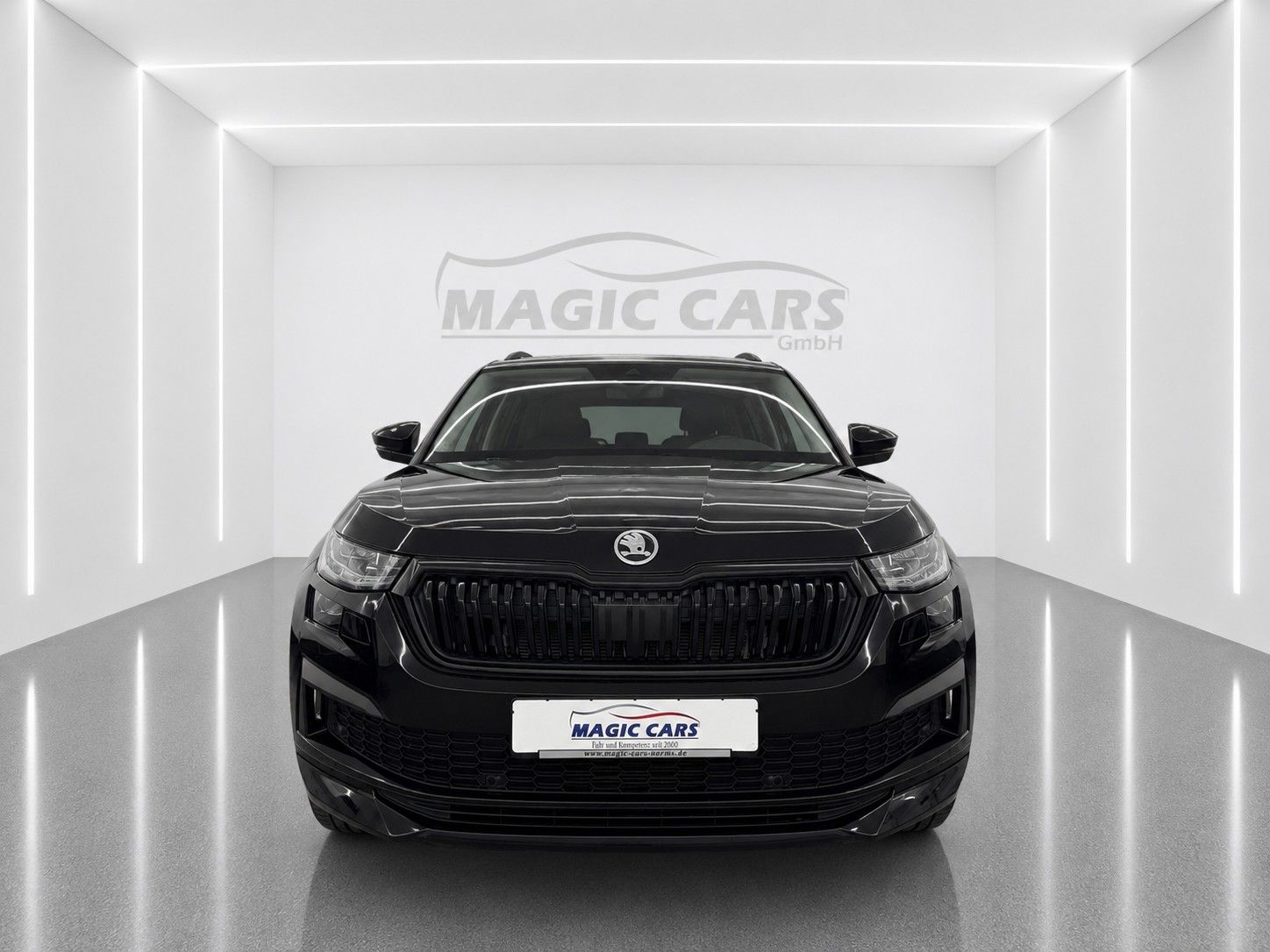 Fahrzeugabbildung SKODA Kodiaq 2.0 TSI 4x4 DSG Sportline*7-Sitze*Matrix* - mit KI generiert/bearbeitet