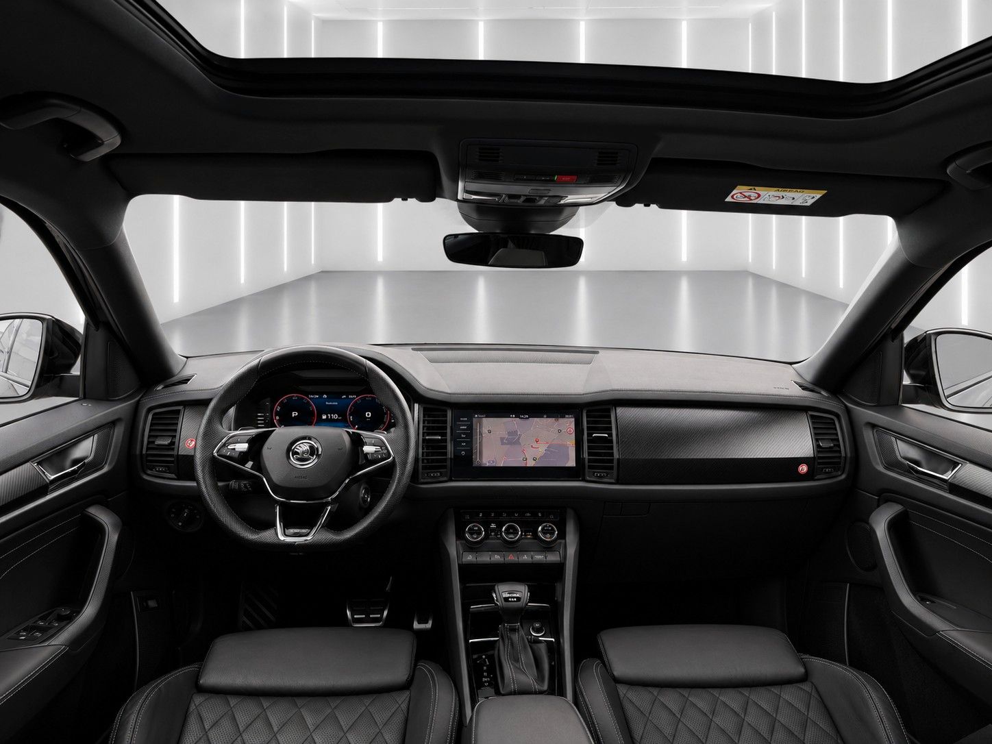 Fahrzeugabbildung SKODA Kodiaq 2.0 TSI 4x4 DSG Sportline*7-Sitze*Matrix* - mit KI generiert/bearbeitet