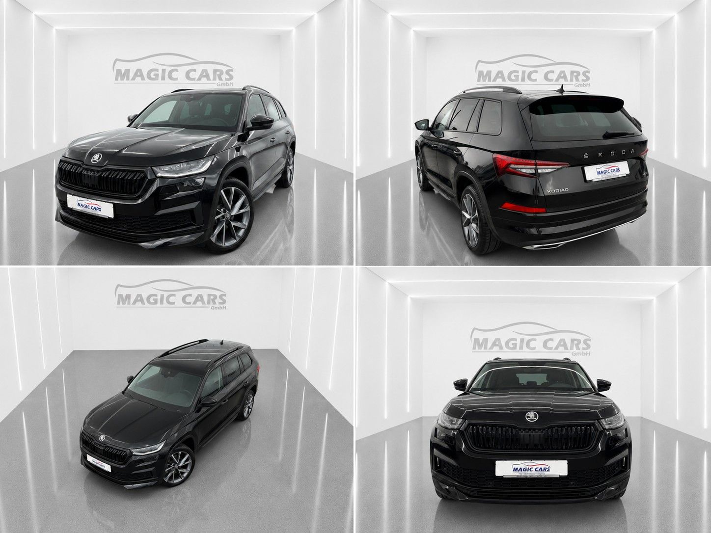 Fahrzeugabbildung SKODA Kodiaq 2.0 TSI 4x4 DSG Sportline*7-Sitze*Matrix* - mit KI generiert/bearbeitet