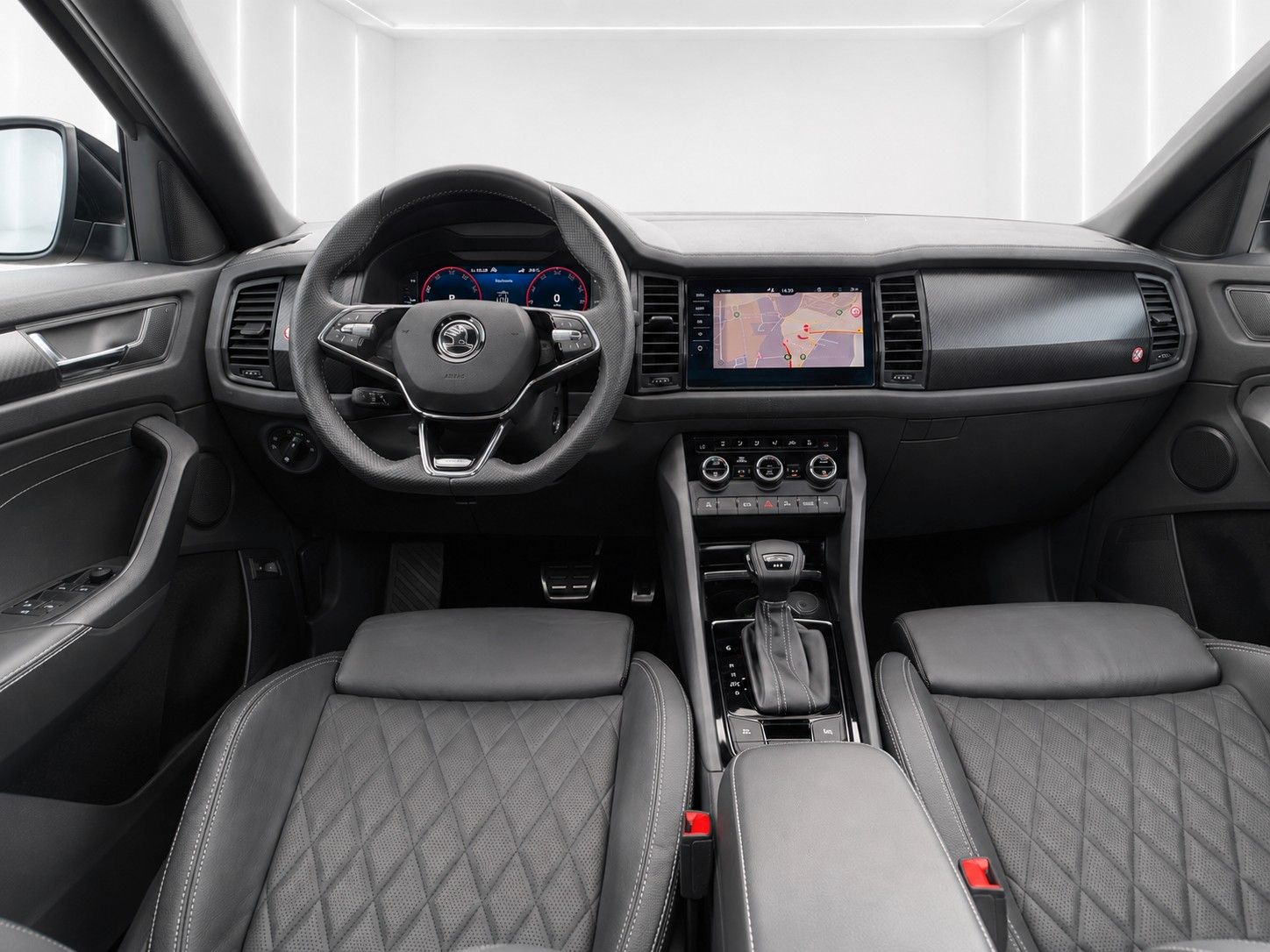 Fahrzeugabbildung SKODA Kodiaq 2.0 TSI 4x4 DSG Sportline*7-Sitze*Matrix* - mit KI generiert/bearbeitet