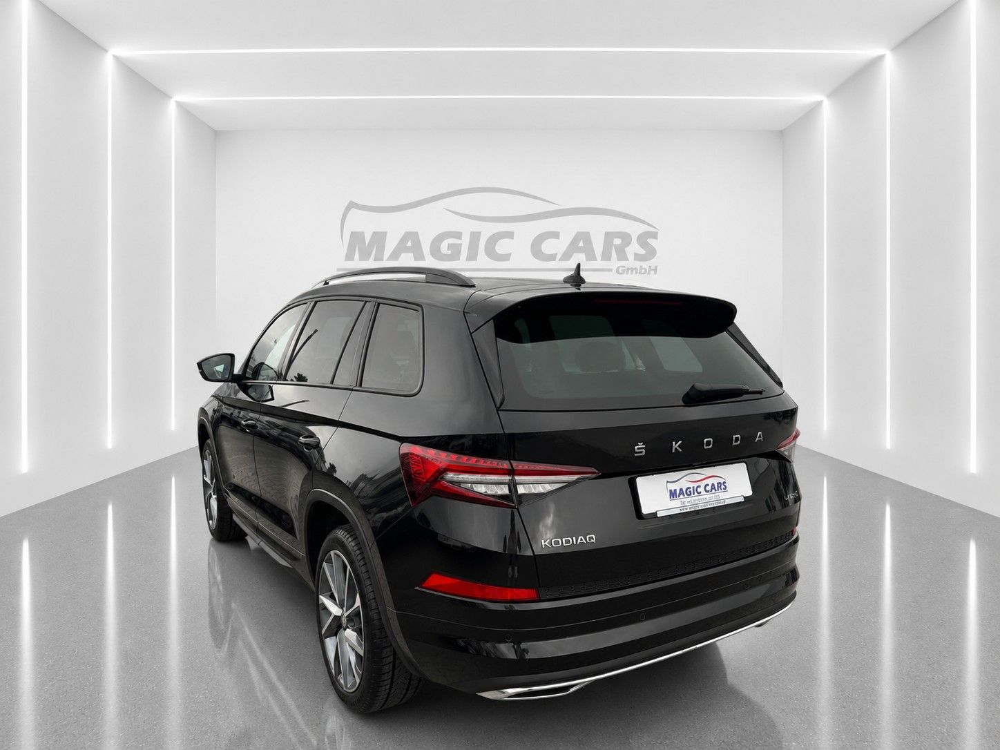 Fahrzeugabbildung SKODA Kodiaq 2.0 TSI 4x4 DSG Sportline*7-Sitze*Matrix* - mit KI generiert/bearbeitet