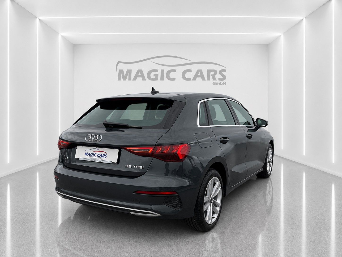 Fahrzeugabbildung Audi A3 35 TFSI Sportback advanced *Matrix*Pano* - mit KI generiert/bearbeitet