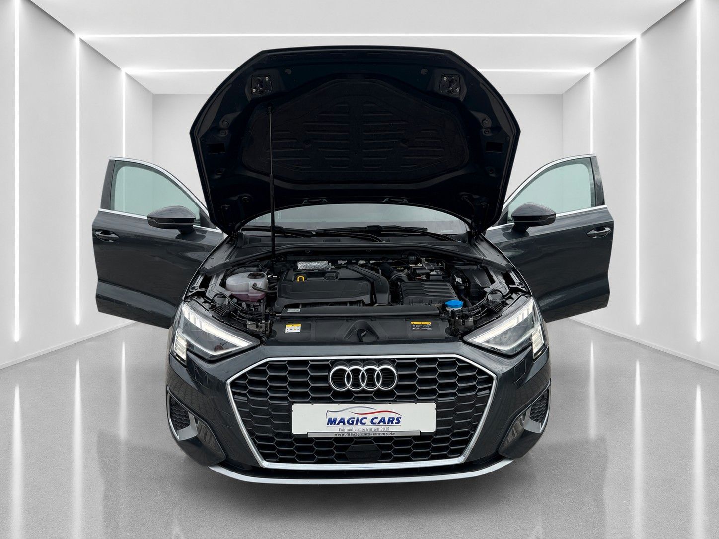 Fahrzeugabbildung Audi A3 35 TFSI Sportback advanced *Matrix*Pano* - mit KI generiert/bearbeitet