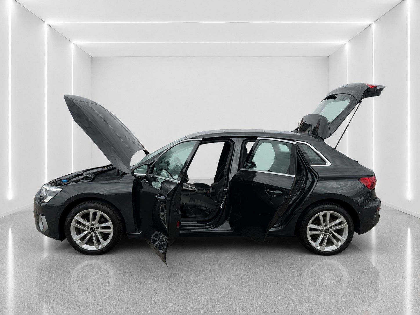 Fahrzeugabbildung Audi A3 35 TFSI Sportback advanced *Matrix*Pano* - mit KI generiert/bearbeitet