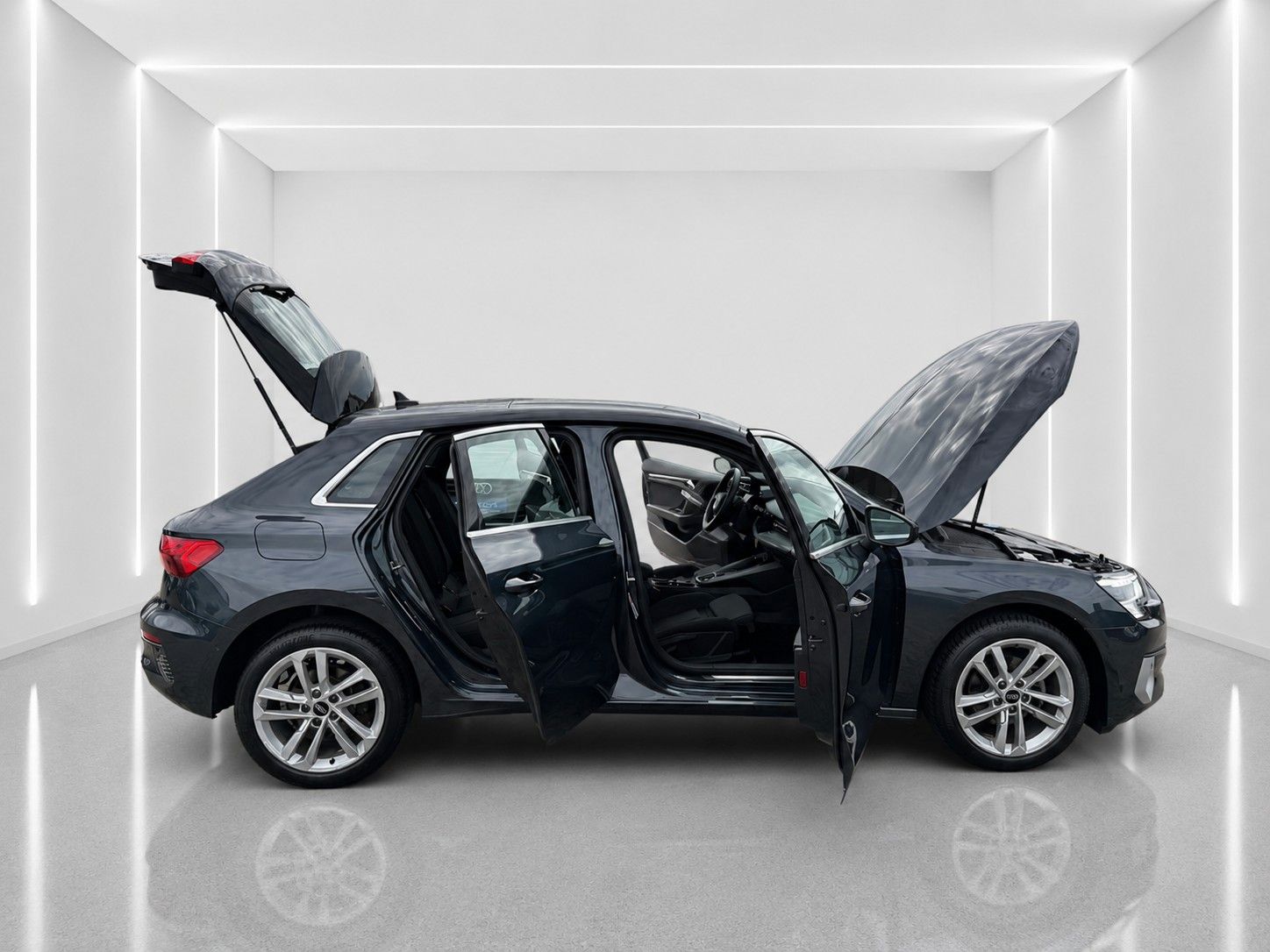 Fahrzeugabbildung Audi A3 35 TFSI Sportback advanced *Matrix*Pano* - mit KI generiert/bearbeitet