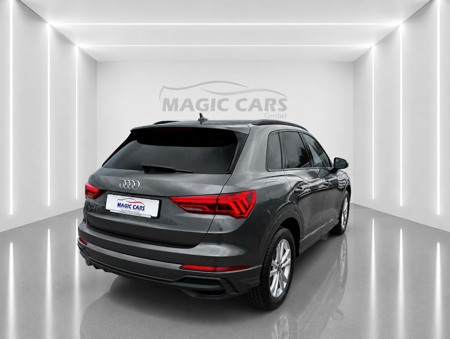 Fahrzeugabbildung Audi Q3 35 TFSI S line *Black-Style*LED*AHK*VIRTUAL* - mit KI generiert/bearbeitet