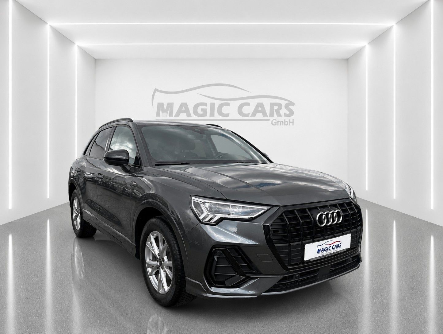 Fahrzeugabbildung Audi Q3 35 TFSI S line *Black-Style*LED*AHK*VIRTUAL* - mit KI generiert/bearbeitet