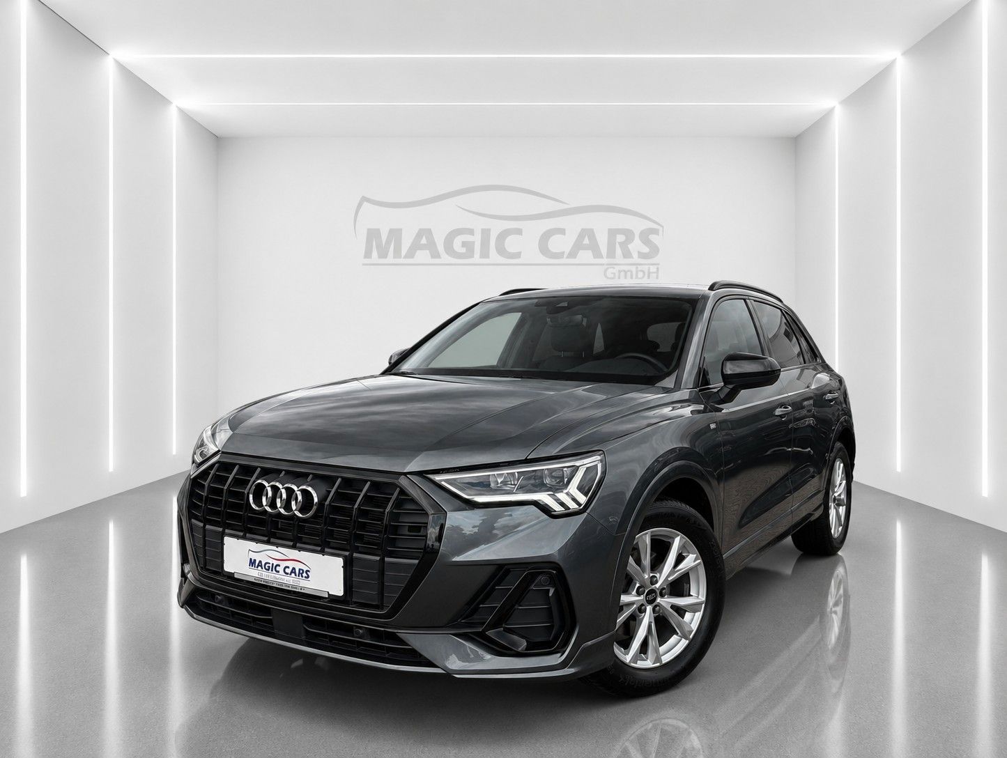 Fahrzeugabbildung Audi Q3 35 TFSI S line *Black-Style*LED*AHK*VIRTUAL* - mit KI generiert/bearbeitet