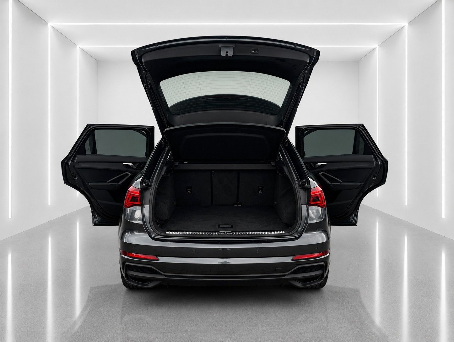 Fahrzeugabbildung Audi Q3 35 TFSI S line *Black-Style*LED*AHK*VIRTUAL* - mit KI generiert/bearbeitet