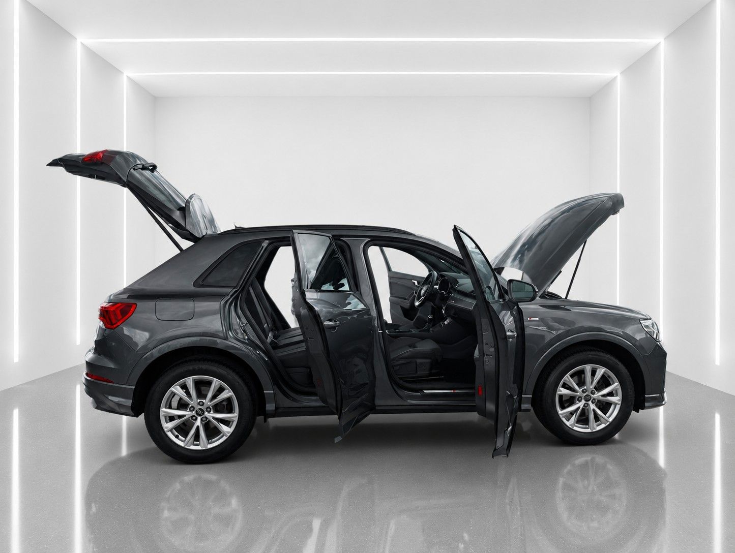 Fahrzeugabbildung Audi Q3 35 TFSI S line *Black-Style*LED*AHK*VIRTUAL* - mit KI generiert/bearbeitet