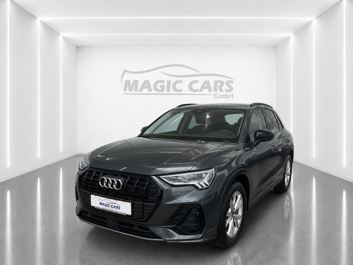 Fahrzeugabbildung Audi Q3 35 TFSI S line *Black-Style*LED*AHK*VIRTUAL* - mit KI generiert/bearbeitet