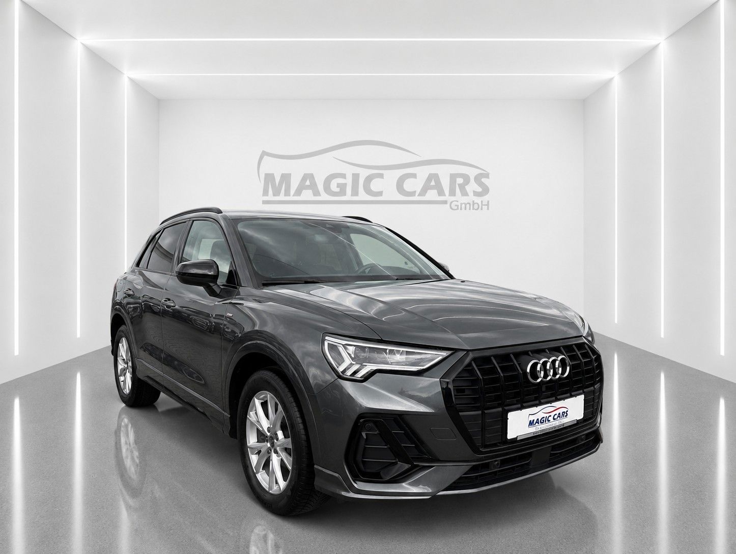 Fahrzeugabbildung Audi Q3 35 TFSI S line *Black-Style*LED*AHK*VIRTUAL* - mit KI generiert/bearbeitet
