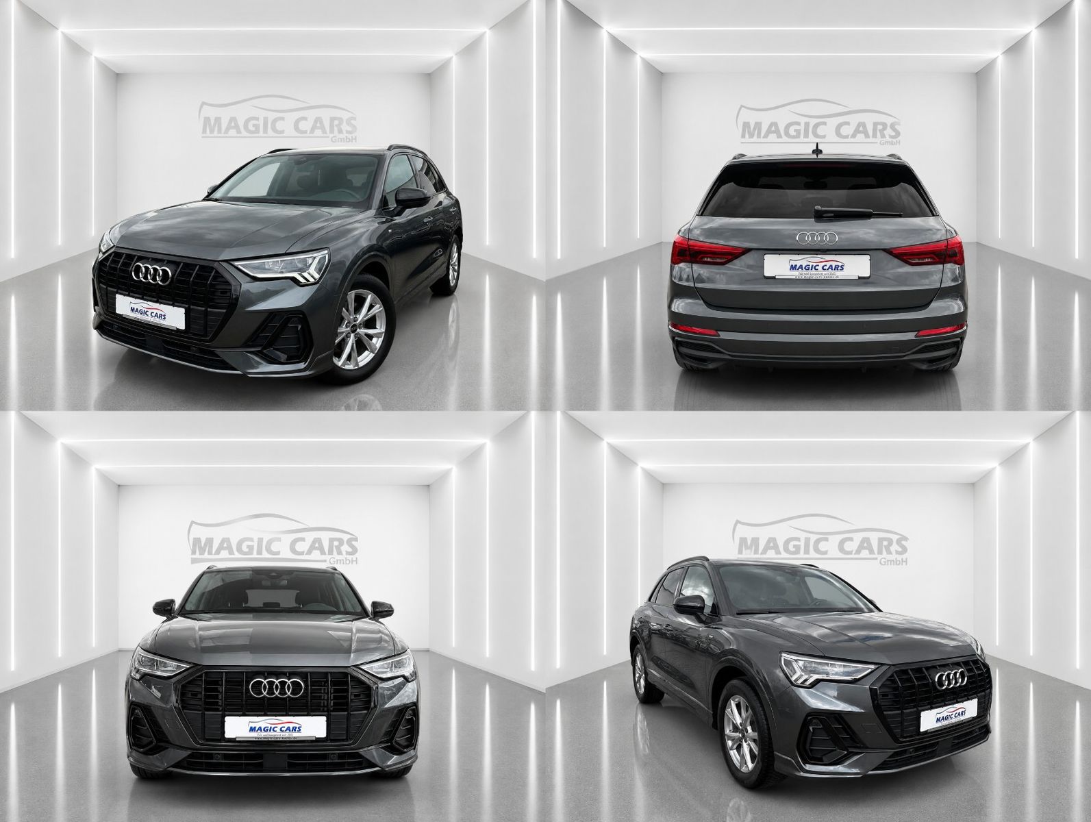 Fahrzeugabbildung Audi Q3 35 TFSI S line *Black-Style*LED*AHK*VIRTUAL* - mit KI generiert/bearbeitet