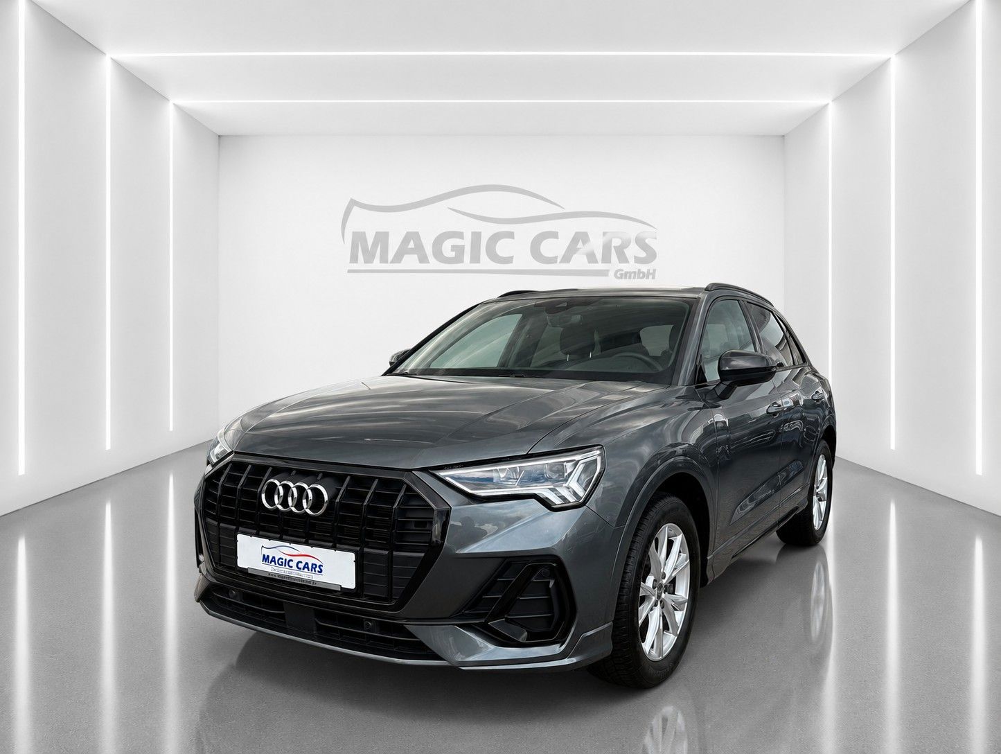 Fahrzeugabbildung Audi Q3 35 TFSI S line *Black-Style*LED*AHK*VIRTUAL* - mit KI generiert/bearbeitet