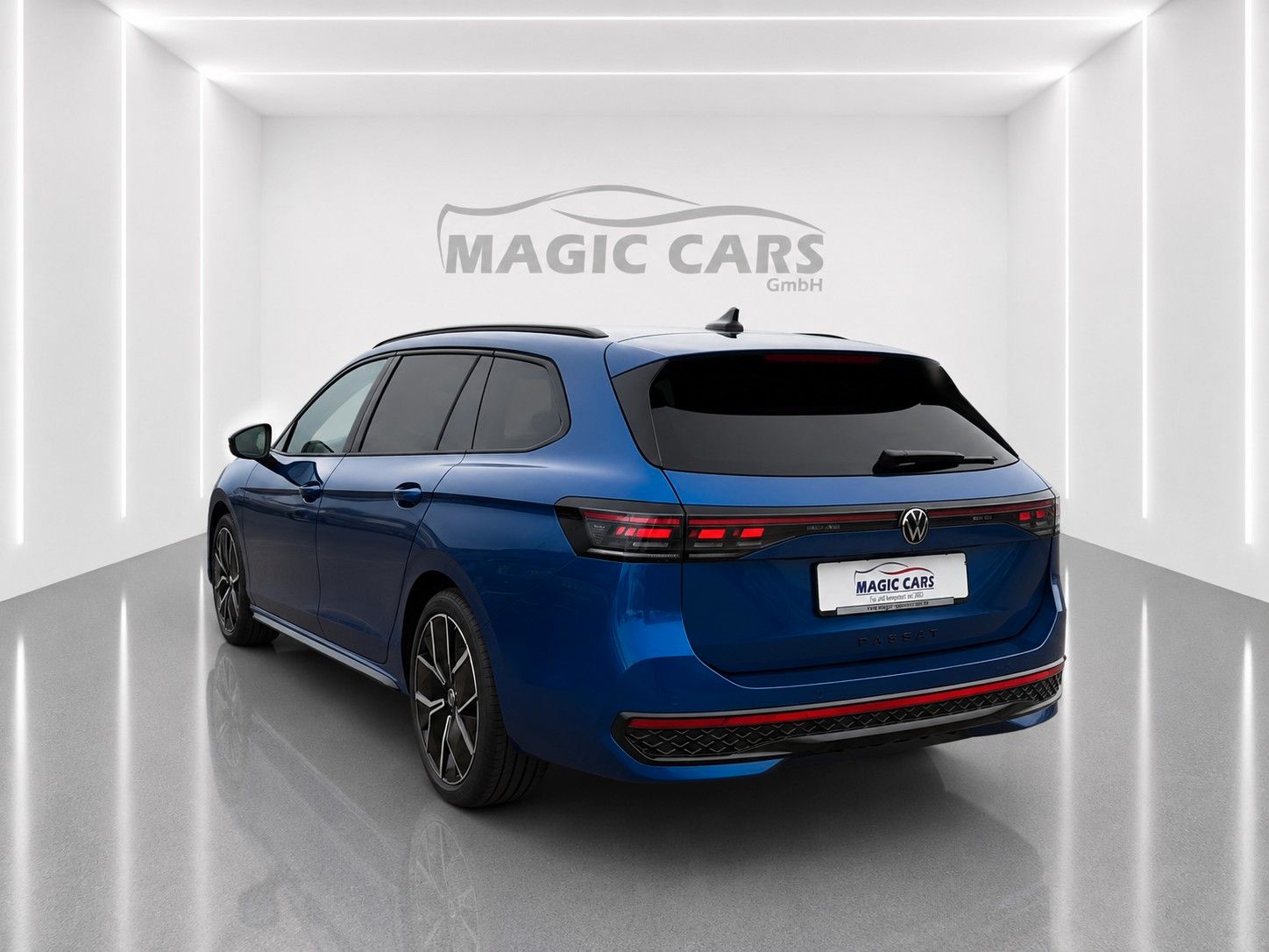 Fahrzeugabbildung Volkswagen Passat Variant 2.0TSI 4M R-Line Mega-Ausstattung - mit KI generiert/bearbeitet