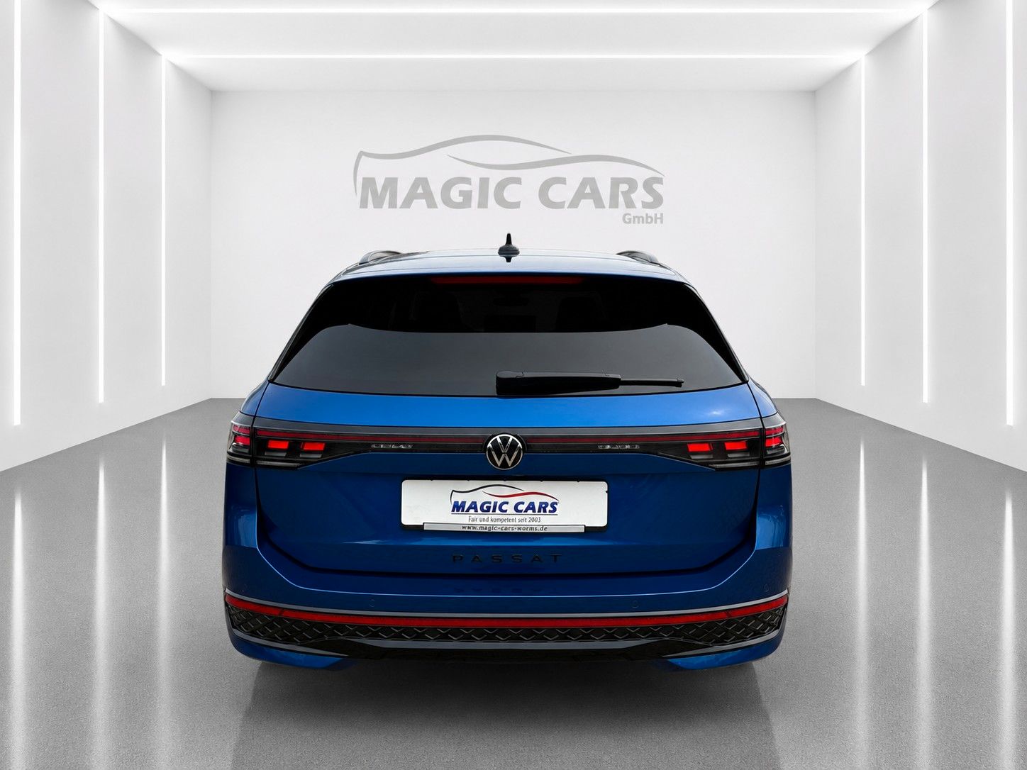 Fahrzeugabbildung Volkswagen Passat Variant 2.0TSI 4M R-Line Mega-Ausstattung - mit KI generiert/bearbeitet